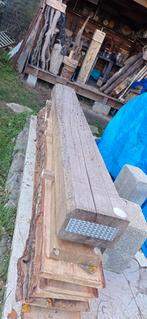 Eiken balken, Doe-het-zelf en Bouw, Ophalen of Verzenden, Zo goed als nieuw, Eiken