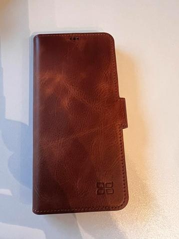 NIEUW-Bouletta bookcase-leder-geschikt vr Samsung Galaxy A72, Enlèvement, Neuf