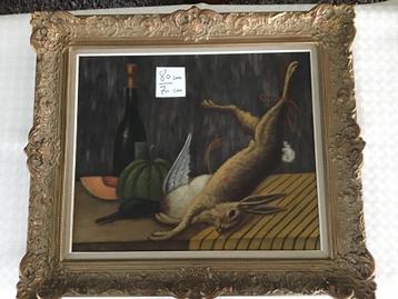 schilderij "stilleven" 80 cm op 70 cm beschikbaar voor biedingen