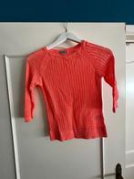 Oranje zomertrui, Kinderen en Baby's, Kinderkleding | Maat 134, Ophalen, Gebruikt, Meisje, Trui of Vest