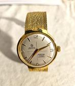 Herenhorloge Mechanisch MORTIMA. 1950-1960., Handtassen en Accessoires, Polshorloge, 1930 tot 1960, Verguld, Ophalen