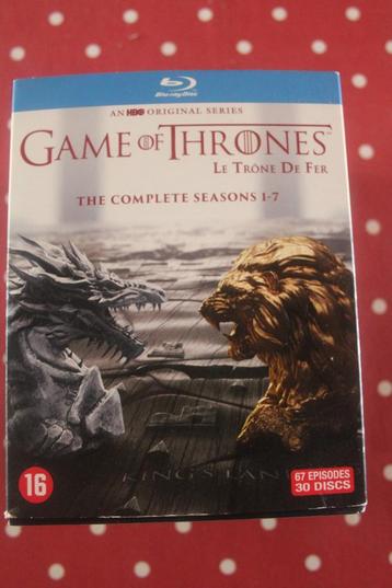 Game of thrones    seizoen 1-2-3-4-5-6-7-8        Blu-ray beschikbaar voor biedingen