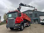 Scania G 420 6x4 kipper/kraan 160,000 km !!!!, Auto's, Vrachtwagens, Achterwielaandrijving, Scania, Particulier, Euro 4
