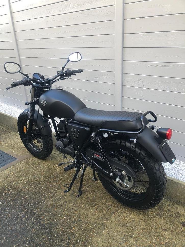 Nieuwe Archive Scrambler 50cc STOCKVERKOOP, Fietsen en Brommers, Brommers | Crossbrommers, Nieuw, Overige merken, Ophalen