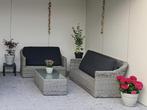 zeer goed onderhouden loungeset te koop, Tuin en Terras, Ophalen, 6 zitplaatsen, Bank, Zo goed als nieuw