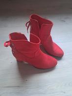 Bottines rouge taille 40, Comme neuf, Enlèvement ou Envoi