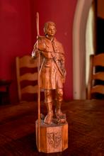 Houten sculptuur van Sint-Veroon, Antiek en Kunst, Kunst | Beelden en Houtsnijwerken, Ophalen