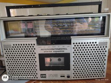 ITT  radio/cassetterecorder eind jaren '70 gekocht beschikbaar voor biedingen