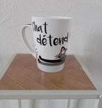 Mug chat, Ophalen of Verzenden, Zo goed als nieuw, Keramiek