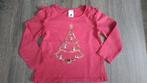 t-shirt kerst 110, Ophalen, Gebruikt, C&A, Meisje