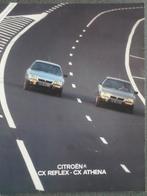 Brochure sur les Citroën CX Reflex et Athéna, Livres, Autos | Brochures & Magazines, Citroën, Enlèvement ou Envoi