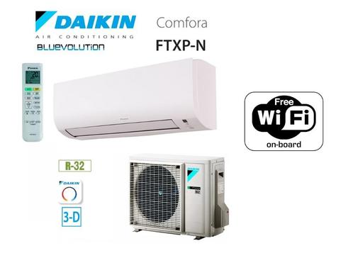 DAIKIN COMFORA  7KW  WARMTEPOMP  A++ WIFI R32, Elektronische apparatuur, Airco's, Nieuw, 100 m³ of groter, 3 snelheden of meer