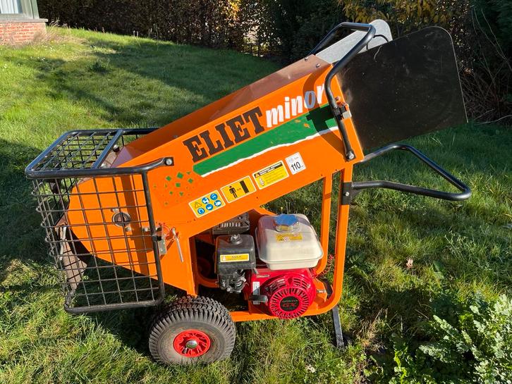 Eliet Minor Honda GX 200 zeer goede staat te Mechelen, Tuin en Terras, Hakselaars, Zo goed als nieuw, Benzine, Ophalen