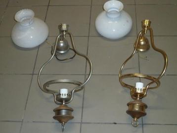 Lampe suspendre style Pétrole, Enlèvement ou Envoi, Utilisé, Petrole