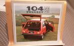 PEUGEOT 104 coupe brochure, Livres, Autos | Livres, Enlèvement ou Envoi, Peugeot