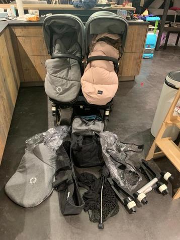 Double poussette enfant, Enfants & Bébés, Enlèvement ou Envoi, Utilisé, Poussette, Bugaboo