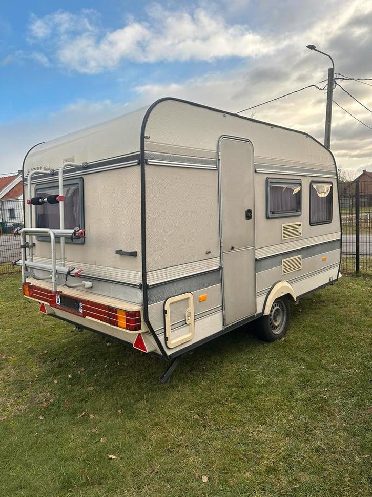 Hobbij, Caravans en Kamperen, Caravans, Bedrijf, Hobby, Fietsenrek, Ophalen of Verzenden