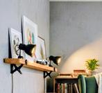 3 SPOTS CLIPS SCANDINAVES (ampoules LED GU10 comprises), Neuf, Enlèvement ou Envoi, Spot encastrable ou Spot mural, Moderne