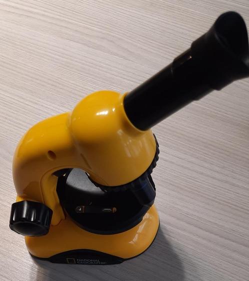 National geographic Microscoop 40x-800x, Doe-het-zelf en Bouw, Meetapparatuur, Zo goed als nieuw, Licht, Ophalen