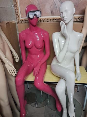 Mannequins assis, mannequins, mannequin, Hans Boodt, Enlèvement ou Envoi, Mannequin