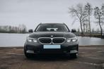 BMW 318dA Touring 2020 AUTOMAAT Camera|Leder, Autos, BMW, 5 places, Carnet d'entretien, Cuir, Noir