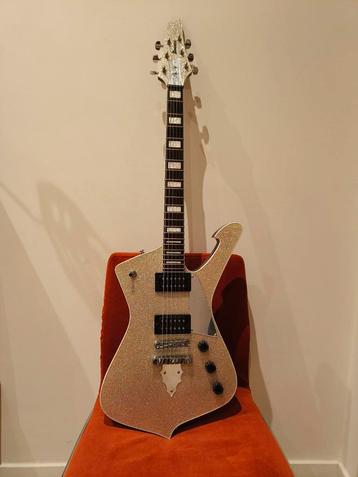 Ibanez Ps60 Silver Sparkle Paul Stanley, Musique & Instruments, Instruments à corde | Guitares | Électriques, Enlèvement ou Envoi