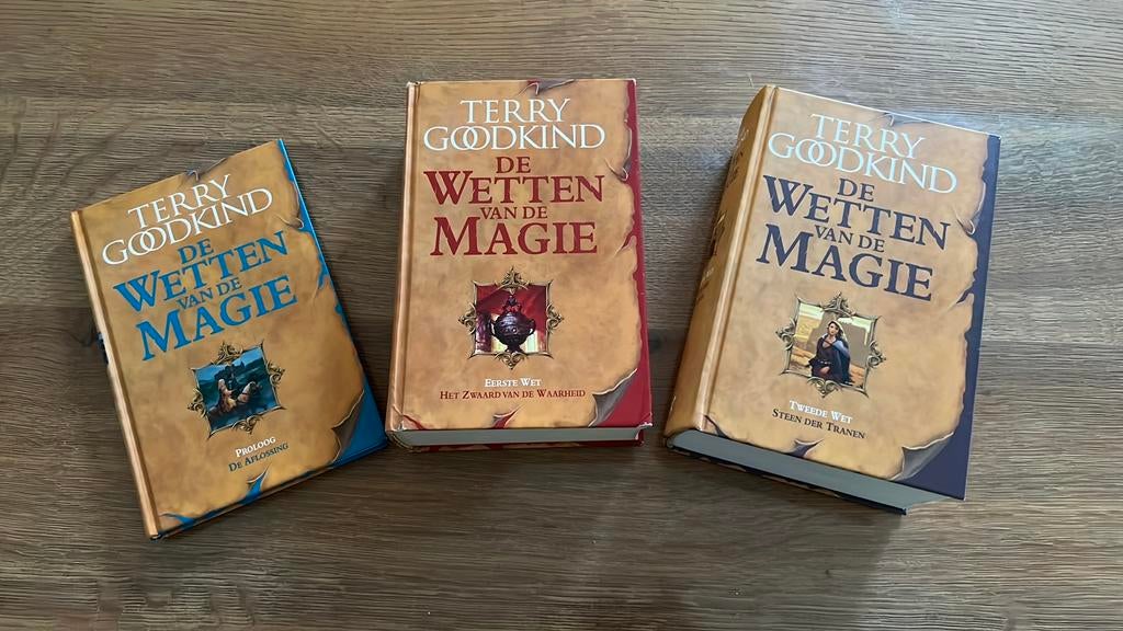 De wetten van de magie - Terry Goodkind - Proloog,1ste & 2de, Livres, Fantastique, Comme neuf, Enlèvement