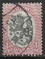 Finland 1918 - Yvert 89 - Leeuw in ovaal (ST), Postzegels en Munten, Postzegels | Europa | Scandinavië, Verzenden, Finland, Gestempeld