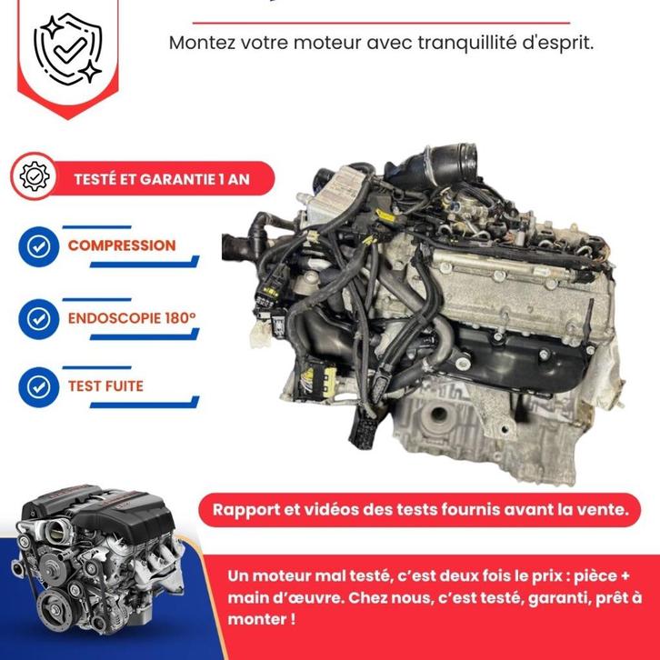 Complete motor BMW X5 F15/X6 F16 50i 4.4 V8 449CV N63B44B, Auto-onderdelen, Motor en Toebehoren, BMW, Nieuw, Ophalen of Verzenden
