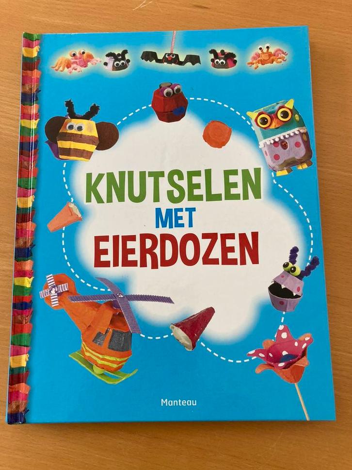 Knutselen met eierdozen, Hobby en Vrije tijd, Knutselen, Zo goed als nieuw, Materiaal, Ophalen