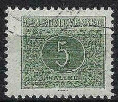 Tsjechoslowakije 1954 - Yvert 79TX - Taxzegel (ST), Postzegels en Munten, Postzegels | Europa | Overig, Gestempeld, Overige landen