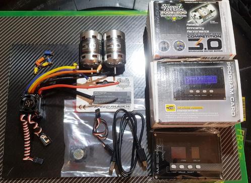 Lot van SpeedPassion Cirtix brushless ESC + 3 x motoren, Hobby en Vrije tijd, Modelbouw | Radiografisch | Auto's, Zo goed als nieuw