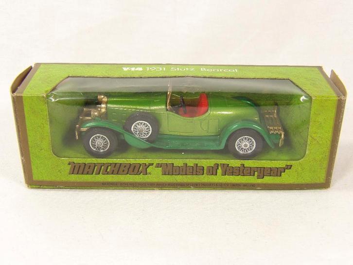 KA05 - Models of Yesteryear - Y14 Stutz Bearcat, Hobby en Vrije tijd, Modelauto's | 1:43, Ophalen of Verzenden