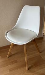 Scandinavisch design stoel (6 beschikbaar) heel goede staat, Huis en Inrichting, Stoelen, Scandinavisch design, Gebruikt, Wit