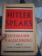 Hitler parle — Hermann Rauschning (1940), Enlèvement ou Envoi