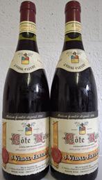 2 Côte-Rôtie " côtes brune et blonde "  1998  Vidal-Fleury, Ophalen, Frankrijk, Rode wijn, Vol