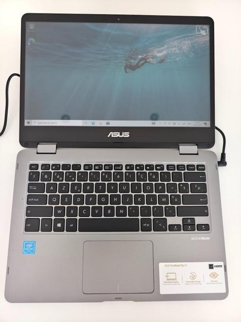 Asus Vivobook Flip 14 ( windows laptop / tablet ), Computers en Software, Windows Tablets, Gebruikt, Wi-Fi, 13 inch of meer, Ophalen
