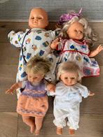 4 babypoppen met kleertjes, Ophalen, Gebruikt, Pop