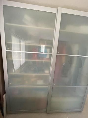 Armoire Pax Ikea à 2 portes coulissantes, Enlèvement, Utilisé