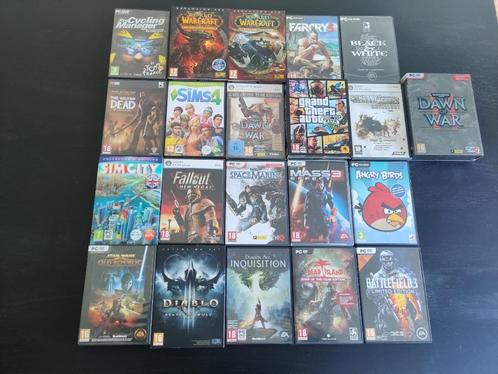 Lot PC games te koop, Consoles de jeu & Jeux vidéo, Jeux | PC, Utilisé, Enlèvement