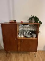 Buffet vintage Années 60 – style scandinave, Teck, 25 à 50 cm, Avec porte(s), 150 à 200 cm