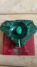 Nid et œuf en malachite katanga congo, Collections, Minéraux & Fossiles, Enlèvement ou Envoi, Minéral