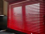 Lamellen rood in zeer goede staat, Huis en Inrichting, Stoffering | Gordijnen en Lamellen, Ophalen, 100 tot 150 cm, Zo goed als nieuw