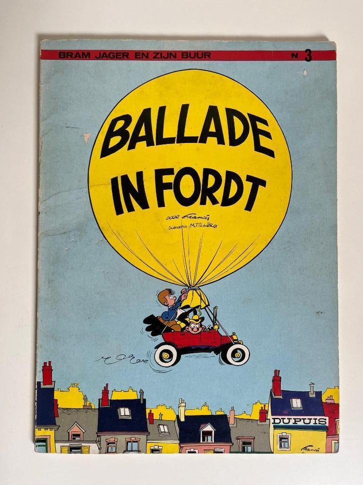 Bram Jager en zijn buur - Ford T - album 3 - 1970, Boeken, Stripverhalen, Verzenden