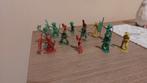 13 Vintage plastic cowboys en indianen, Kinderen en Baby's, Verzenden, Gebruikt