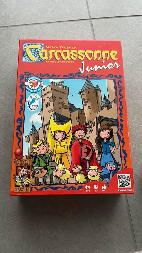 Carcassonne Junior, Hobby en Vrije tijd, Gezelschapsspellen | Bordspellen, Ophalen of Verzenden