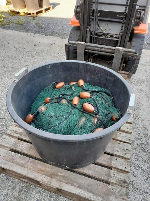 Sleepnet 50 m lang x 1,50 m hoog maaswijdte 20 x 20 mm, Tuin en Terras, Vijver-toebehoren, Zo goed als nieuw, Vijvernet, Ophalen