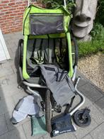 croozer fietskar kids for 2 met toebehoren, Vélos & Vélomoteurs, Accessoires vélo | Remorques, 40 à 60 kg, Pliable, Enlèvement