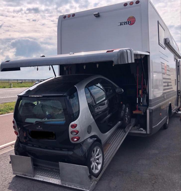 RMB op MAN automaat met smart, 1e eigenaar, Caravans en Kamperen, Mobilhomes, Bedrijf, tot en met 4, Integraal, Carthago, Diesel