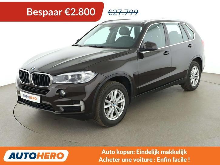 BMW X5 xDrive 25d (bj 2016, automaat), Auto's, BMW, Te koop, X5, 4x4, ABS, Achteruitrijcamera, Adaptive Cruise Control, Airbags